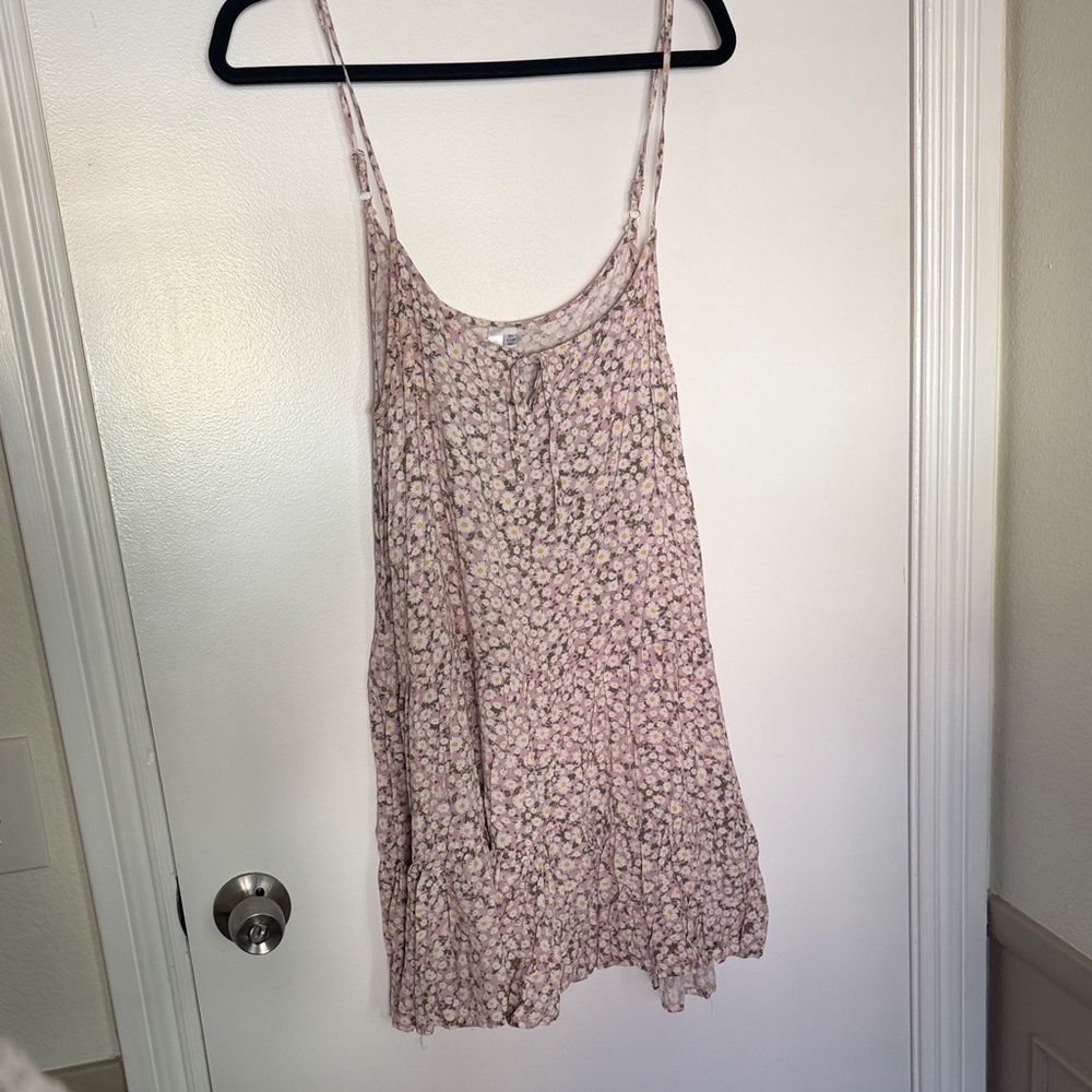 Floral Spaghetti Strap Dress
